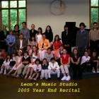 2005 End Year Recital