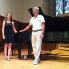 Kendra Oudyk winner of Bedford award for excellence in piano playing 2014 McMaster University